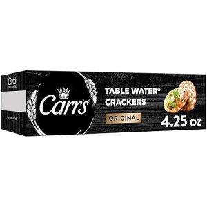 120.5?? (6?), ????, ?? ??? ?? ???, ?? ?? ???, ?? ??, ???? (6??) Carr's Table Water Crackers, Baked Snack Crackers, Party Snacks, Original, 4.25oz Box (1 Box)