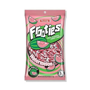 Watermelon Frooties - �g�b�c�B�[ ���[�� �`���[�C�[ �L�����f�B - 360 ����A38.8 �I���X �o�b�O Watermelon Frooties - Tootsie Roll Chewy Candy - 360 Piece Count, 38.8 oz Bag