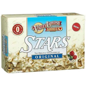Valley Lahvosh Baking Co. �X�^�[�Y �N���b�J�[�u���b�h�A4.5 �I���X �{�b�N�X (12 �p�b�N) Valley Lahvosh Baking Co. Stars Crackerbread, 4.5-Ounce Boxes (Pack of 12)