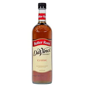 DaVinci Gourmet Classic Flavored Syrups Butter Rum 750 mL
