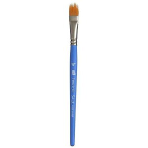 Princeton Art & Brush Company Princeton Select Artiste, Series 3750, Paint Brush for Acrylic, Watercolor and Oil, Filbert Grainer, 1/2 Inch