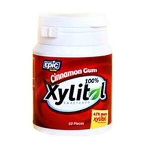 Epic Dental Gum Cinn Xylitol Swtnd 50 Ct