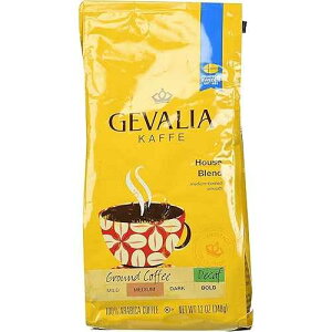 Gevalia, �J�t�F�A�҂����R�[�q�[�A�n�E�X �u�����h �f�J�t�F�A12 �I���X �o�b�O (2 �p�b�N) Gevalia, Kaffe, Ground Coffee, House Blend Decaf, 12 Ounce (Pack of 2)