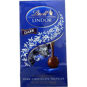 5�I���X�i1�p�b�N�j�ALindt Lindor �_�[�N�`���R���[�g�g�����t�{�[���A5.1�I���X Lindt Lindor Dark Chocolate Truffle Ball, 5.1 oz