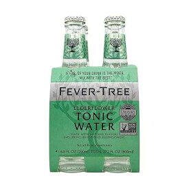 Fever-Tree, Tonic Water Elderflower, 6.8 Fl Oz, 4 Pack