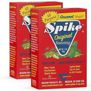 ?? ???? ?? ???? ??! ???? ?? ??? ??? -- 198g - 2? Spike Original All-Purpose Seasoning Salt, Herb, Veggie & Spice Blend 2-Pack ? MSG-Free Seasonings & Spices, 7 Oz Ea