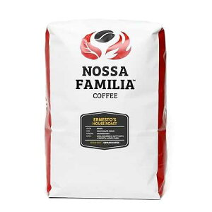 Nossa Familia Brazil Medium-Roast Pour Over Coffee- Fair Trade Ground Coffee Beans- Medium Roast with Low Bitterness- Roasted Whole Coffee Beans- Sourced from Small Peruvian Farms- Ernesto's House 5lb