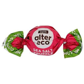 Alter Eco, トリュフ チョコレート シーソルト シングル オーガニック、0.42 オンス Alter Eco, Truffles Chocolate Sea Salt Single Organic, 0.42 Ounce