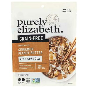 purely elizabeth. Purely Elizabeth, Granola Peanut Butter Collagen Grain Free, 8 Ounce