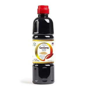 Q-Rapha Premium Korean Ganjang (Soy Sauce) Gluten-free, Non-GMO, Unpasteurized, Artisanal, Aged over 3 Years (22.9 fl oz)