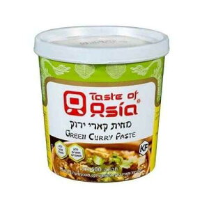�e�C�X�g �I�u �A�W�A �R�[�V�� �J���[ �y�[�X�g (�O���[�� �J���[ �y�[�X�g) Taste of Asia Kosher Curry Paste (Green Curry Paste)