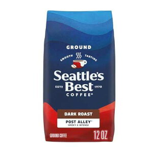 Seattle's Best Coffee Post Alley Blend (Previously Signature Blend No. 5) Dark Roast Ground Coffee, 12 Ounce (Pack of 1)