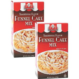 �t�@���p�b�N�t�[�Y �t�@���l���P�[�L�~�b�N�X (2�p�b�N) Dean Jacob's Fun Pack Foods Funnel Cake Mix (Pack of 2)