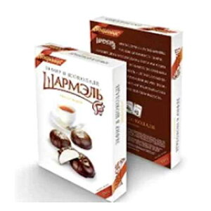 ???? ??? ??? ??? ??? (250??) ????? ?? Udarnitsa Marshmallow Chocolate Covered Sharmel Classic (8.8 Ounce/250 Gram) Imported from Russia