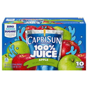 ??? ? 100% ?? ?? ? 100% ?? ?? 177ml (10? ?), ?? ?? ?? Capri Sun 100% Juice Apple All-Natural Juice from Concentrate with added ingredients, 10 ct Box, 6 fl oz Pouches