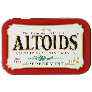 �A���g�C�Y �y�p�[�~���g�~���g 6�� Altoids Peppermint Mints, 6 Count