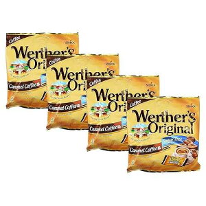 Werther's, Original Hard Candy, Caramel Coffee, Sugar Free, 2.75oz Bags (Pack of 4) Werther's Original Werther's, Original Hard Candy, Caramel Coffee, Sugar Free, 2.75oz Bags (Pack of 4)