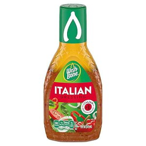 �E�B�b�V���{�[���C�^���A���h���b�V���O�A12�`8FL OZ�{�g�� Wish-Bone Italian Dressing, 12 - 8 FL OZ Bottles