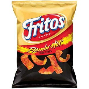 Frito Lay�A�t���g�X�A�t���~���z�b�g�A�R�[���`�b�v�X�A9.25�I���X�o�b�O�i4�p�b�N�j Frito Lay, Fritos, Flamin' Hot, Corn Chips, 9.25oz Bag (Pack of 4)