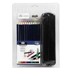 Royal & Langnickel Royal Brush RART-2203 Clamshell Art Sets-Drawing Pencil with Case