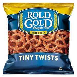 4COU ���[���h �S�[���h 32430 �^�C�j�[ �c�C�X�g �v���b�c�F���A1 �I���X �o�b�O�A88 ��/�J�[�g�� (32430 - CT) 4COU Rold Gold 32430 Tiny Twists Pretzels, 1 oz Bag, 88/Carton (32430 - CT)