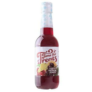 Time For Treats Flavored Syrup 16.9 Fluid Ounce Bottle for Snow Cones, Homemade Sodas, Cocktails, Coffee, Baking and More (Tropical Punch)