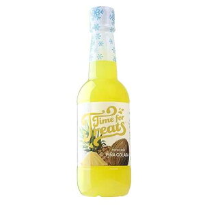 Time For Treats Flavored Syrup 16.9 Fluid Ounce Bottle for Snow Cones, Homemade Sodas, Cocktails, Coffee, Baking and More (Pina Colada)