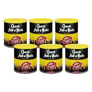 �`���b�N�t���I�[�i�b�c�R�[�q�[�A�I���W�i���A183�I���X Chock Full o' Nuts Chock Full o�fNuts Original Roast, Medium Roast Ground Coffee, Gourmet Coffee Beans ? Smooth, Full-Bodied, and Rich Coffee 26 Oz. Can, (Pack of 6