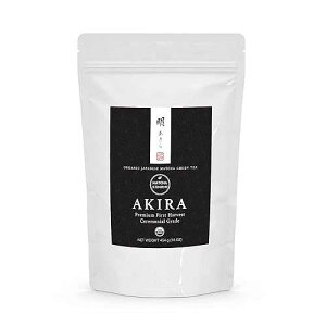 Matcha Konomi Akira Matcha - Organic Premium Japanese Matcha Green Tea Powder - First Harvest - Zero Sugar - USDA and JAS Certified 454g (16oz) Bag