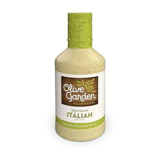 �I���[�u�K�[�f�� �C�^���A���h���b�V���O 24�t�ʃI���X Olive Garden Signature Italian Dressing, 24 fl. oz., Made with Italian Spices, Oil and Vinegar, Perfect Chicken Marinade, Sandwich Spread or Salad Dressing