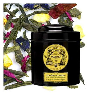 �}���A�[�W���t���[���BFantome De L'Opera Tea�A100g ���[�X�e�B�[�A�u���L�̃L���f�B�[���� (1 �p�b�N) �č� Mariage Freres Mariage Freres. Fantome De L'Opera Tea, 100g Loose Tea, in a Tin Caddy (1 Pack)