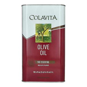 Colavita �I���[�u�I�C���ʁA101.4�t�ʃI���X Light and Buttery Olive Oil in Tin, Ideal for Baking and Cooking, 101.4 Fl Oz by Colavita