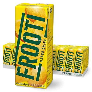 �p�[�� �t���[�e�B �}���S�[�h�����N 200ml 27�{�� Parle Agro Parle Frooti Mango Drink 200ml - Pack of 27