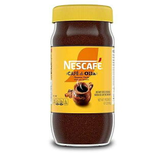 Nescafe NESCAFE Cafe de Olla, Cinnamon Flavored Instant Coffee, 1 Jar (6.7 Oz)