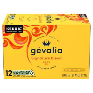 Gevalia Signature Blend Mild Light Roast K-Cup Coffee Pods, 12 ct Box (Pack of 3)