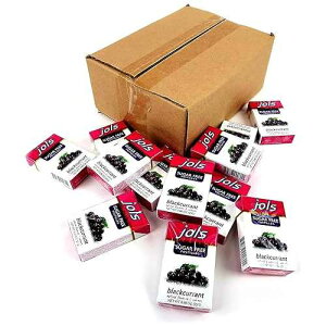 Jols �V���K�[�t���[ �g���[�`�A�u���b�N�J�����g�A0.88 �I���X�� (12 �p�b�N) Jols Sugar Free Pastilles, Black Currant, 0.88-Ounce Boxes (Pack of 12)