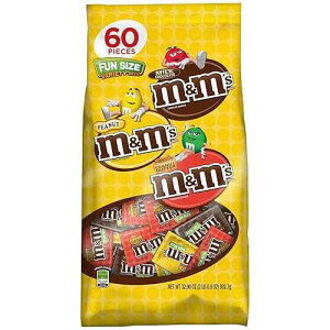 M&M'S �o���G�e�B �~�b�N�X �`���R���[�g �L�����f�B �y�����T�C�Y 32.9 �I���X 60 �� M&M'S Variety Mix Chocolate Candy Fun Size 32.9-Ounce 60-Piece Bag