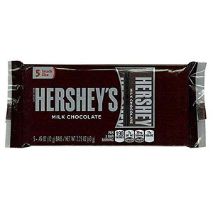 �n�[�V�[ �~���N �`���R���[�g �~�j �o�[ 1 �p�b�N 5 �J���b�g 2.25 �I���X HERSHEY'S Hershey Milk Chocolate Mini Bars1pk 5ct 2.25oz