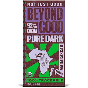 Beyond Good Chocolate Bar Cocoa 92 Percent, 2.64 oz