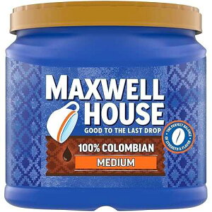 Maxwell House Medium Roast 100% Colombian Ground Coffee, 24.5 oz. Canister
