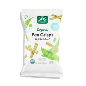 365 by Whole Foods Market, Organic Lightly Salted Pea Crisps, 3.3 oz