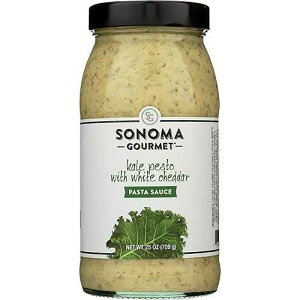 �\�m�} �O�����\�[�X �p�X�^ �P�[���y�X�g �z���C�g Ch�A25 �I���X Sonoma Gourmet Sauce Pasta Kale Pesto White Ch, oz 24,5 Ounce