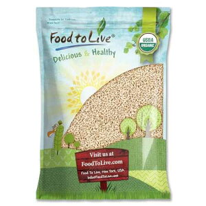 �L�@�Ђ܂��̎� Food to Live Organic Sunflower Seeds, 5 Pounds Hulled, Raw, Non-GMO, Dried Kernels, Unsalted, Kosher, Vegan, Keto, Paleo, Sirtfood, Bulk, Good Source of Protein