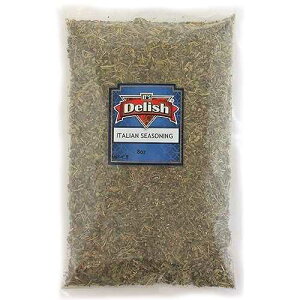�C�^���A�̒����� - Its Delish �� 100% �I�[���i�`�������A8 �I���X �o�b�O Gourmet Italian Seasoning By It's Delish ? 8 OZ Bulk Bag ? All Natural Blend of Dried Herbs ? Aromatic Italian Seasoning