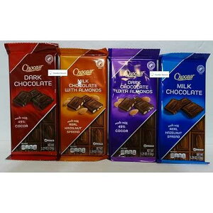 Choceur �`���R���[�g �o�[ �I�[�X�g���A 4 �̃t���[�o�[ �R���{ �o���h�� 5.29 �I���X 150g (4 �p�b�N) Choceur Chocolate Bar Austria Four Flavors Combo Bundle 5.29oz 150g (Pack of Four)