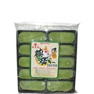 �����E���[�E�V�����݁A�Β��y�[�X�g����A10.5�I���X�A10�� Mong Lee Shang Mochi with Green Tea Paste, Mochi Rice Cake, 10.5oz, 10 Pieces