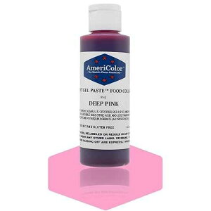 Americolor �\�t�g�W�F���y�[�X�g�H�p�F�f�A4.5 �I���X�A�f�B�[�v�s���N Americolor Soft Gel Paste Food Color, 4.5-Ounce, Deep Pink