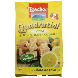 Loacker �E�G�n�[�X �N�A�h���e�B�[�j ������ 250g Loacker Wafer Quadratini Lemon 250g
