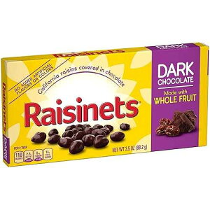 Raisinets �_�[�N�`���R���[�g �r�f�I �{�b�N�X�A3.5 �I���X Raisinets Dark Chocolate Video Box, 3.5 oz