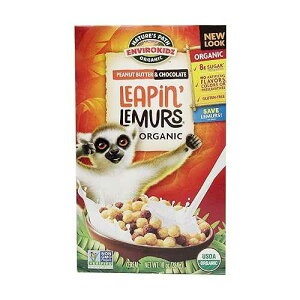 EnviroKidz Leapin�f Lemurs Peanut Butter & Chocolate Organic Cereal, 10 Oz Box, Gluten Free